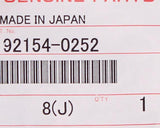 Genuine Kawasaki Socket Bolt Part Number - 92154-0252