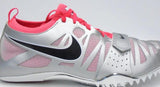 Nike Women's Zoom Celar 4 Pink and Silver Running Shoes - Size W 12