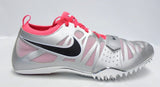 Nike Women's Zoom Celar 4 Pink and Silver Running Shoes - Size W 12
