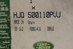 Genuine Land Rover Headrest Sleeve Part Number - HJQ500110PVJ