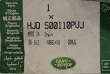 Genuine Land Rover Headrest Sleeve Part Number - HJQ500110PVJ