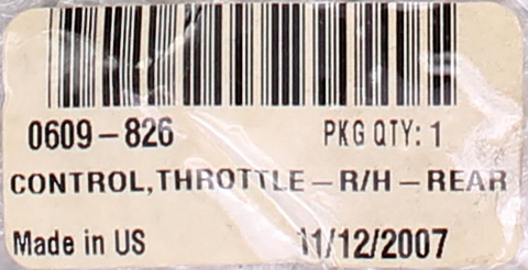 Throttle Control Part Number - 0609-826 For Arctic Cat