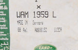 Genuine Land Rover Screw Part Number - WAM1959L