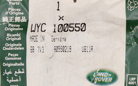 Genuine Land Rover Retaining Clip Part Number - WYC100550