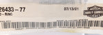 Genuine Harley-Davidson O-Ring Part Number - 26433-77 (Pack of 2)