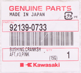 Genuine Kawasaki Crankshaft Bushing Part Number - 92139-0733
