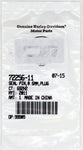 Genuine Harley-Davidson Plug Pin Seal Part Number - 72256-11