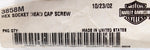 Harley-Davidson Screw, Hex Socket Head Cap Part Number - 3858M (Pack Of 2)