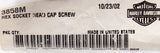 Harley-Davidson Screw, Hex Socket Head Cap Part Number - 3858M (Pack Of 2)