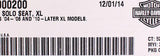 Genuine Harley Davidson Caf Solo Seat Part Number - 52000200