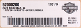 Genuine Harley Davidson Caf Solo Seat Part Number - 52000200