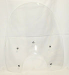 Memphis Shades 19" Tall Clear Windshield PN 2310-0449