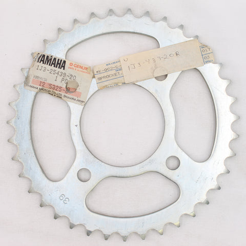 Yamaha Sprocket, Rear 39T Part Number - 1J3-25439-20