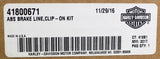 Genuine Harley-Davidson Clip On ABS Brake Line Kit Part Number - 41800671