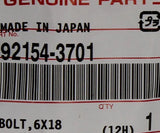 Kawasaki Bolt 6X18 PN 92154-3701