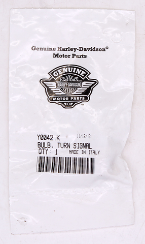 Genuine Harley-Davidson Turn Signal Bulb Part Number - Y0042.K