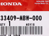 Genuine Honda Plate Part Number - 33409-MBW-000