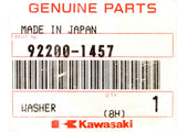 Genuine Kawasaki Washer Part Number - 92200-1457