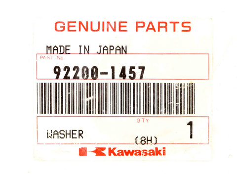 Genuine Kawasaki Washer Part Number - 92200-1457