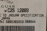 Genuine Jaguar O-Ring Part Number - C2S12089