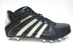 Adidas Scorch Destroy Fly Black and White Football Cleats - Size 17