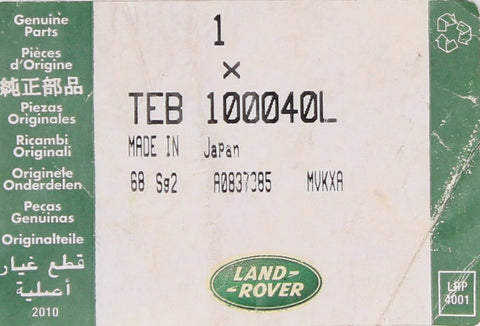 Genuine Land Rover Sealing Washer Part Number - TEB100040L