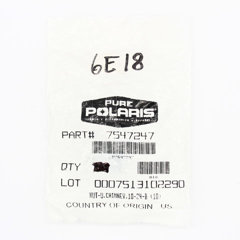 Polaris NUT-U,CHIMNEY,10-24-B (10) PN 7547247