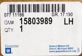 GM Molding Lift Gate Part Number - 1580-3989