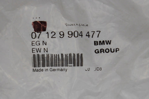 BMW Footrest Screw Part Number - 07129904477