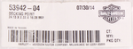 Harley-Davidson Docking Point Hardware Part Number - 53942-04