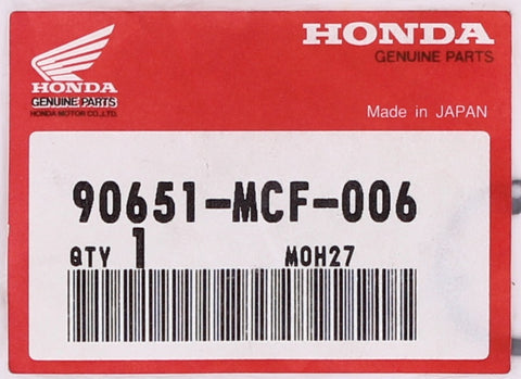 Genuine Honda Circle Clip Part Number - 90651-MCF-006