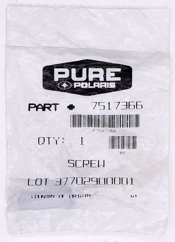 Genuine Polaris Screw (Pack of 2) Part Number - 7517366