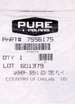 Genuine Polaris Washer Part Number - 7556175