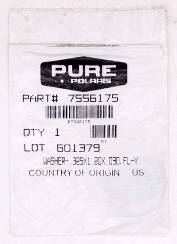 Genuine Polaris Washer Part Number - 7556175