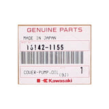 Genuine Kawasaki Oil Pump Cover Part Number - 16142-1155