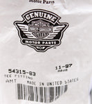 Genuine Harley-Davidson Tee Fitting Part Number - 54315-83