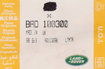 Genuine Land Rover Child Lock Label Part Number - BAD100300