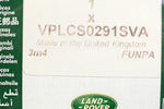 Genuine Land Rover Seat Covers Part Number - VPLCS0291SVA