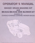 Honda GB4500 User Manual Part Number - POP50345