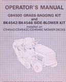 Honda GB4500 User Manual Part Number - POP50345