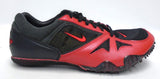 Nike Zoom Shift Sprint Red and Black Track and Field Shoes - Size 9
