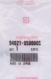 Genuine Honda Nut Cap Part Number - 94021-050000S
