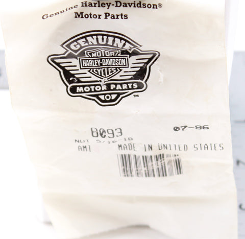 Genuine Harley-Davidson Nut, 5/16 - 18 Part Number - 8093