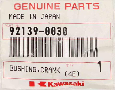 Genuine Kawasaki Crank Bushing Part Number - 92139-0030
