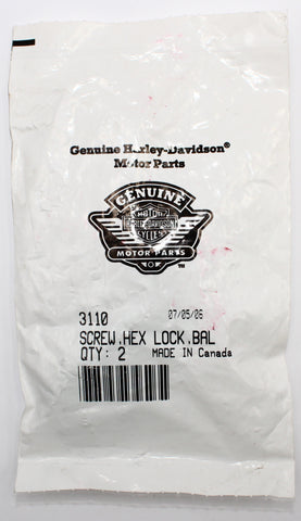 Harley-Davidson Hex Head Balance Screw Part Number - 3110 (Pack Of 2)