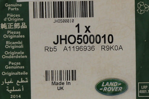 Genuine Land Rover O-Ring Part Number - JHO500010