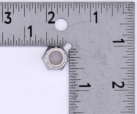 Chrome Nut Part Number - 7538 For Harley-Davidson