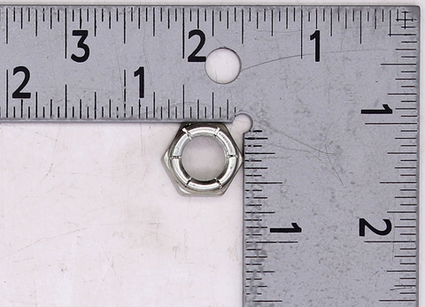 Flex Lock Nut Part Number - 7542507 (Silver) For Polaris