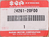 Genuine Suzuki 6th Drive Gear Part Number - 24261-20F00
