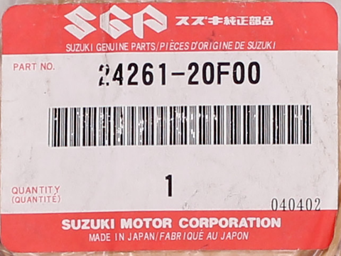 Genuine Suzuki 6th Drive Gear Part Number - 24261-20F00